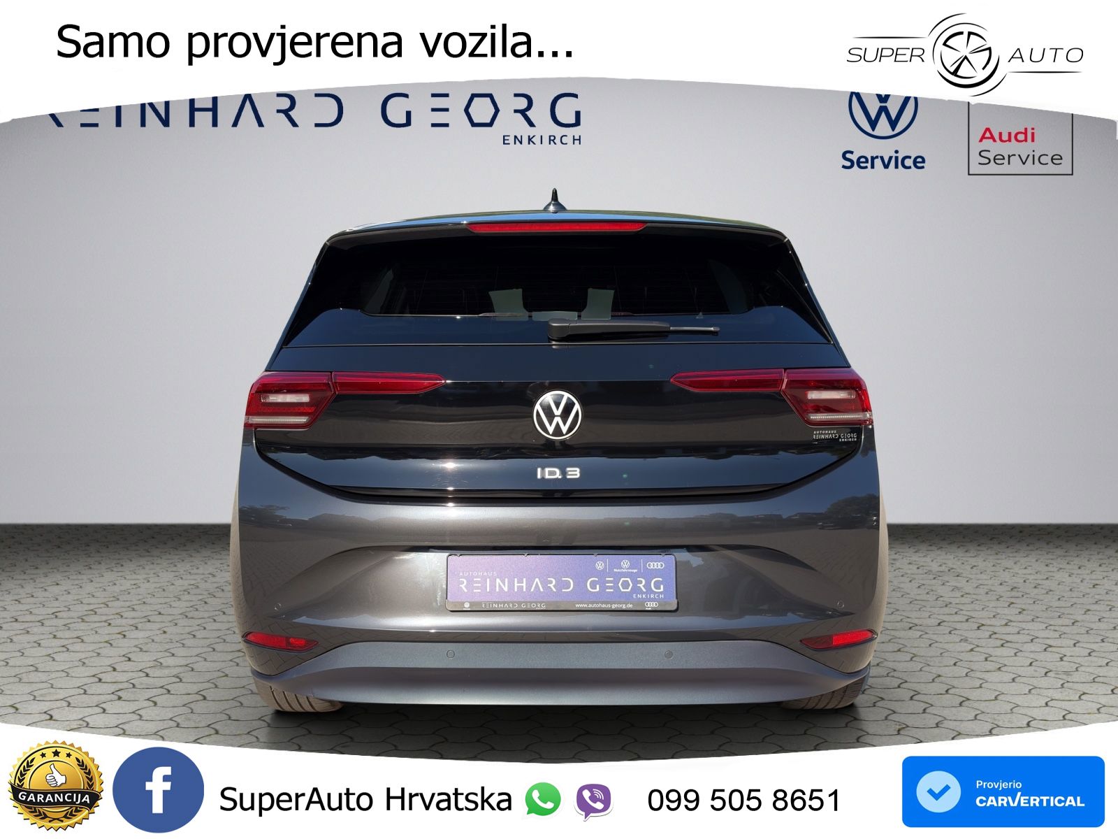 Volkswagen ID.3 Pro Performance 62 kWh (204 KS) LED+GR SJED+ACC
