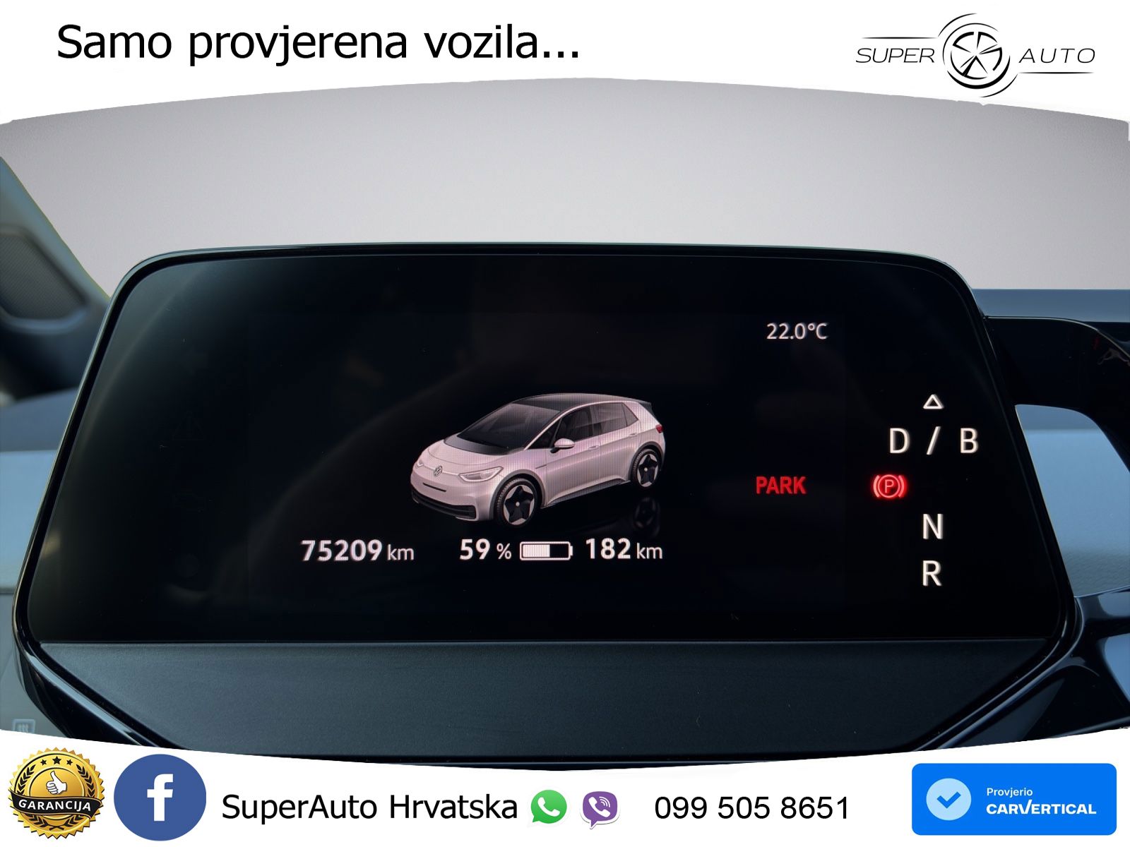 Volkswagen ID.3 Pro Performance 62 kWh (204 KS) LED+GR SJED+ACC