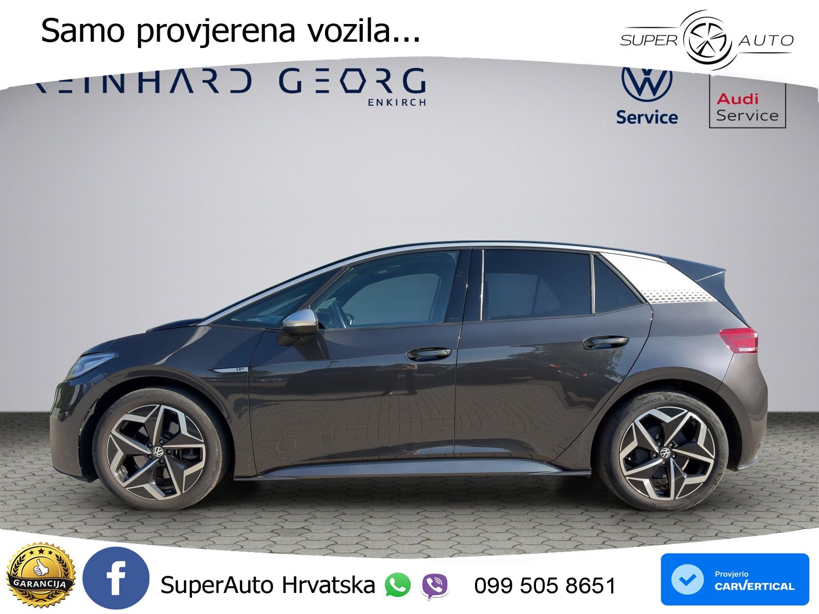Volkswagen ID.3 Pro Performance 62 kWh (204 KS) LED+GR SJED+ACC