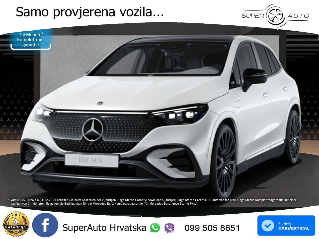 Mercedes EQE SUV 500 105 kWh (449 KS) 4MATIC AMG ZRAČNI+ACC+GR SJED+360+PANO