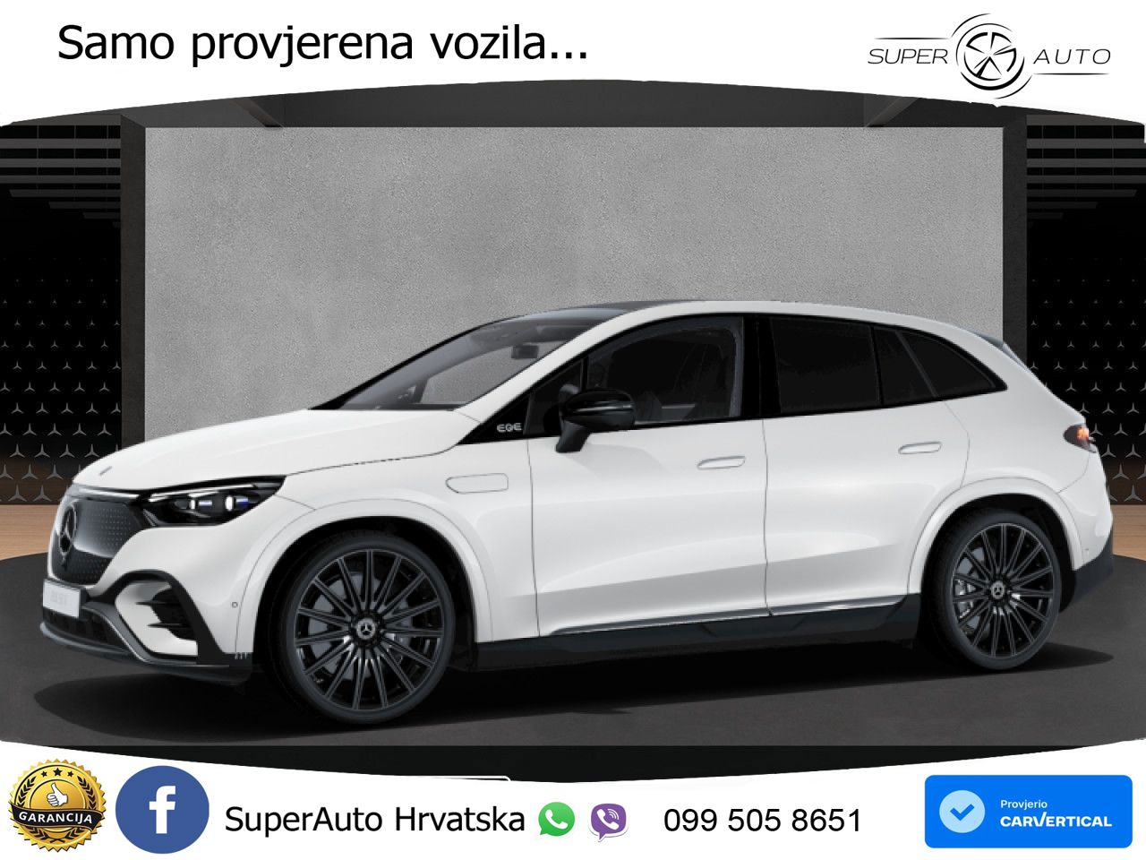 Mercedes EQE SUV 500 105 kWh (449 KS) 4MATIC AMG ZRAČNI+ACC+GR SJED+360+PANO