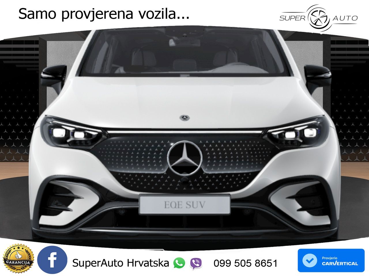 Mercedes EQE SUV 500 105 kWh (449 KS) 4MATIC AMG ZRAČNI+ACC+GR SJED+360+PANO