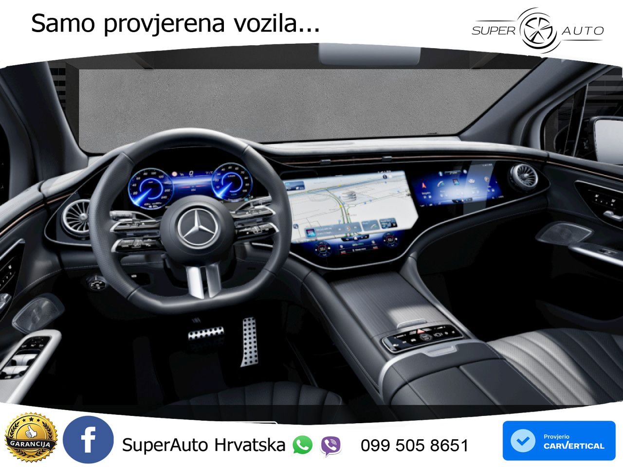 Mercedes EQE SUV 500 105 kWh (449 KS) 4MATIC AMG ZRAČNI+ACC+GR SJED+360+PANO