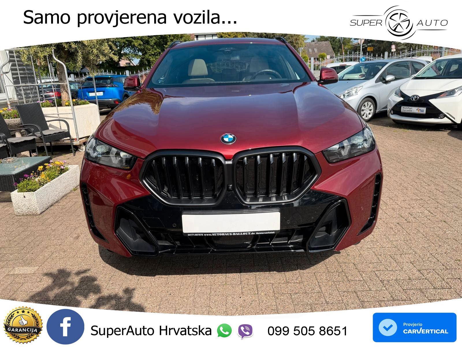 BMW X6 40d (352 KS) xDrive Steptronic M Sport LED+GR SJED+ACC