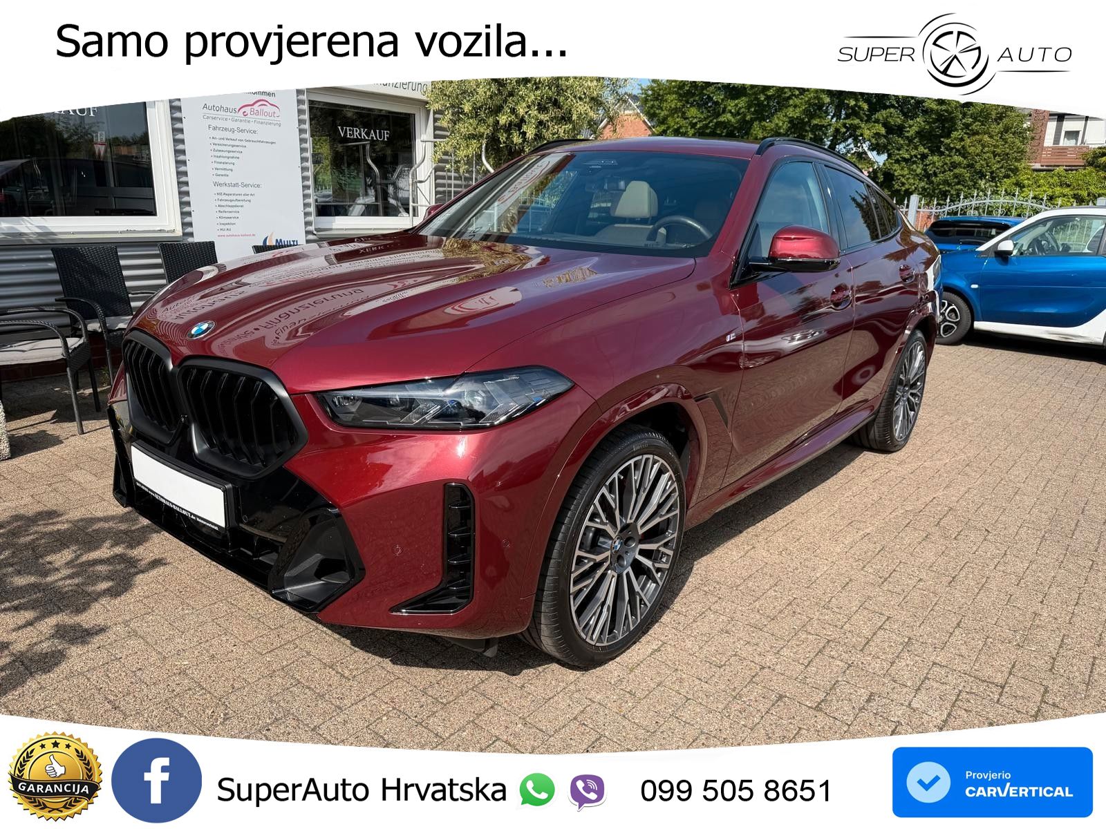 BMW X6 40d (352 KS) xDrive Steptronic M Sport LED+GR SJED+ACC