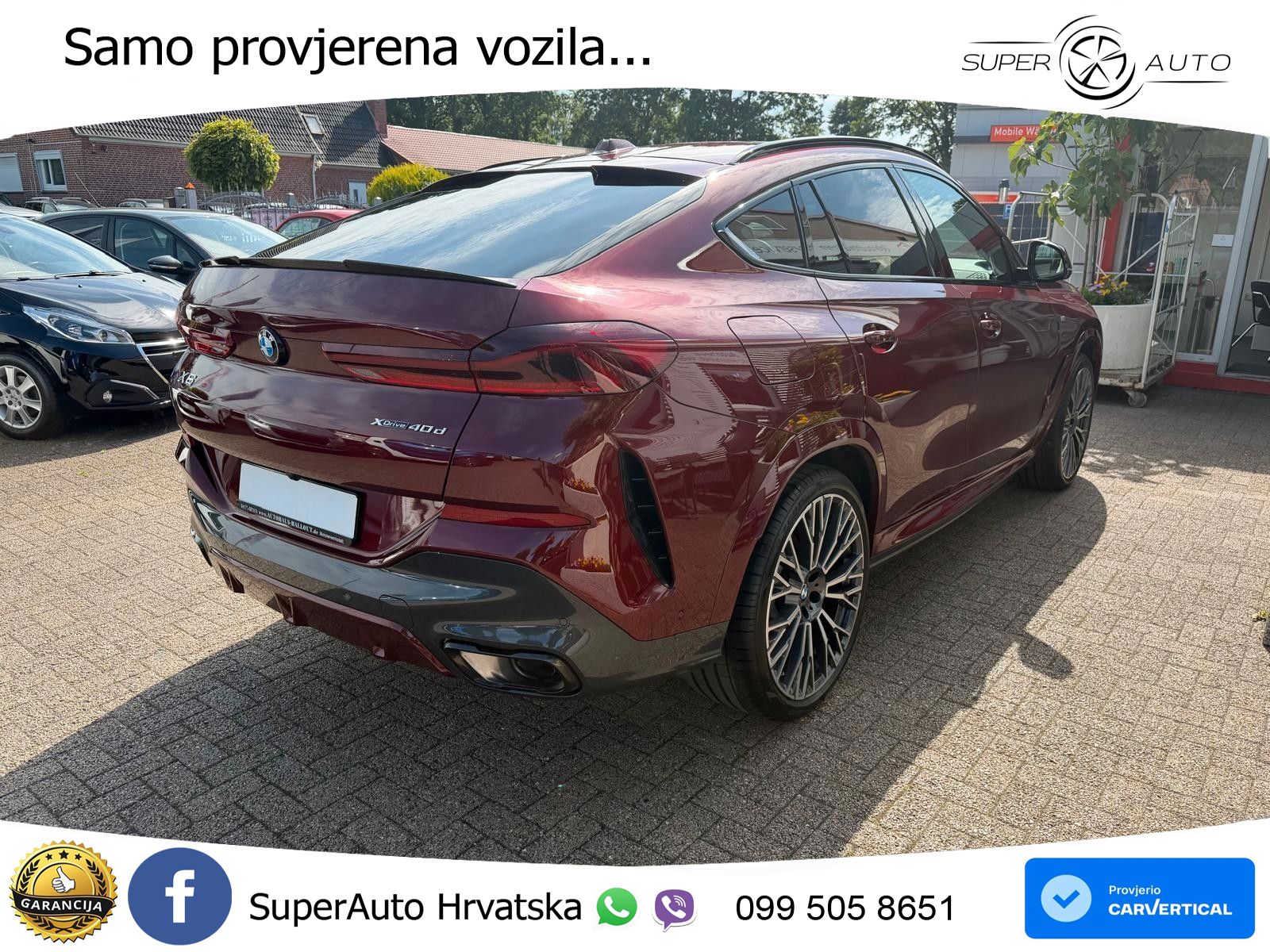 BMW X6 40d (352 KS) xDrive Steptronic M Sport LED+GR SJED+ACC