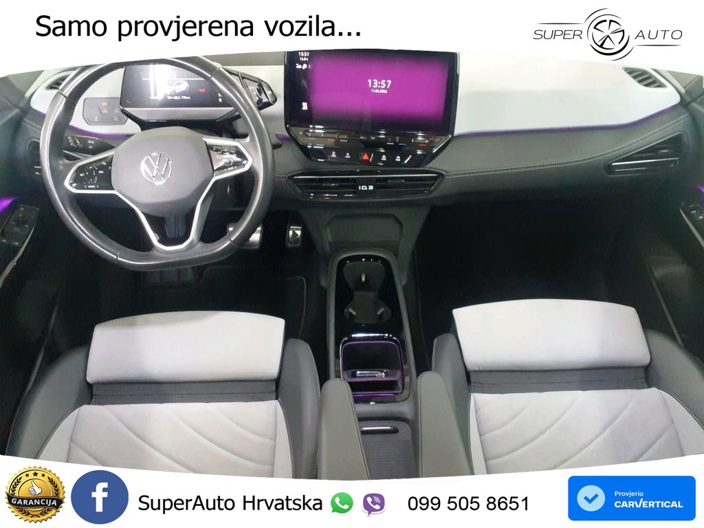 Volkswagen ID.3 Pro 62 kWh (204 KS)