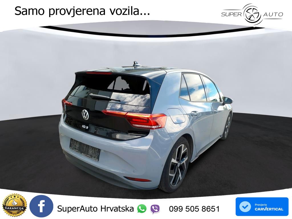 Volkswagen ID.3 Pro 62 kWh (204 KS)