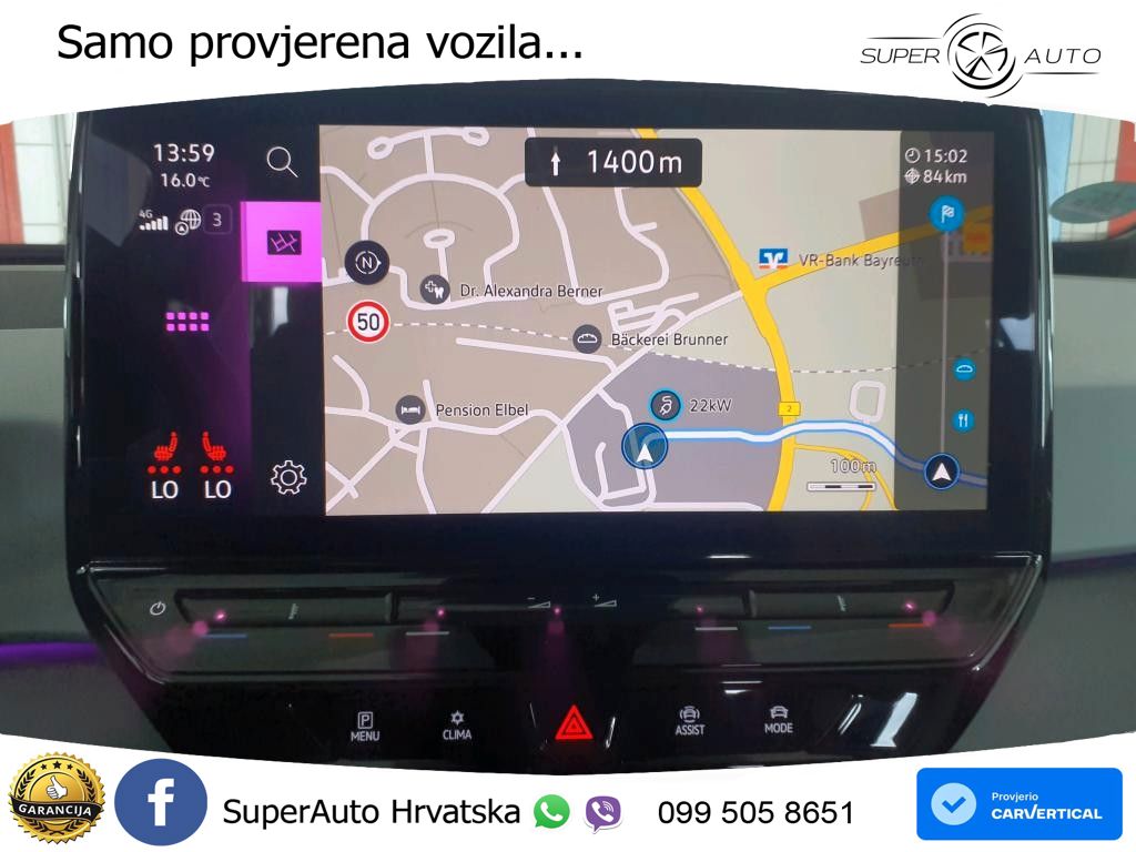 Volkswagen ID.3 Pro 62 kWh (204 KS)