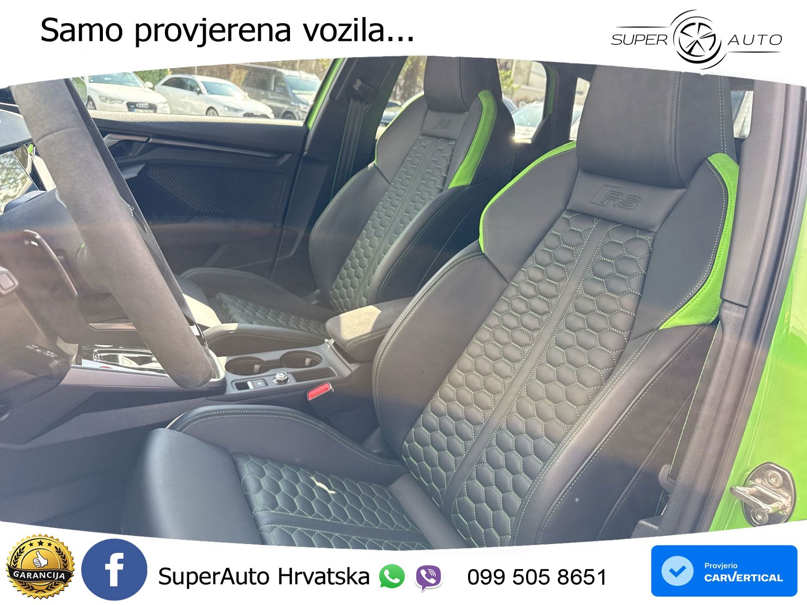 Audi RS3 Sedan 2.5 TFSI (400 KS) quattro S tronic LED+GR SJED+ACC