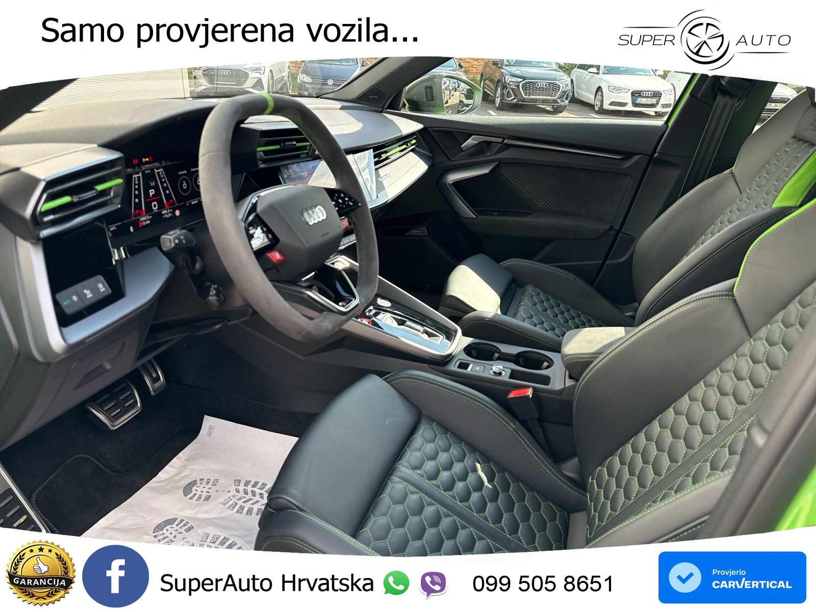 Audi RS3 Sedan 2.5 TFSI (400 KS) quattro S tronic LED+GR SJED+ACC