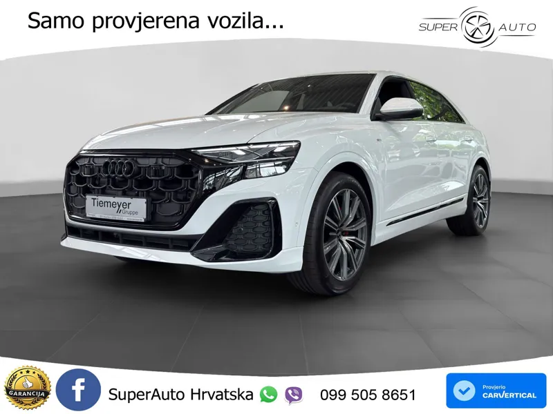 Audi Q8 50 TDI V6 (286 KS) quattro Tiptronic 2x S line LED+GR SJED+ACC