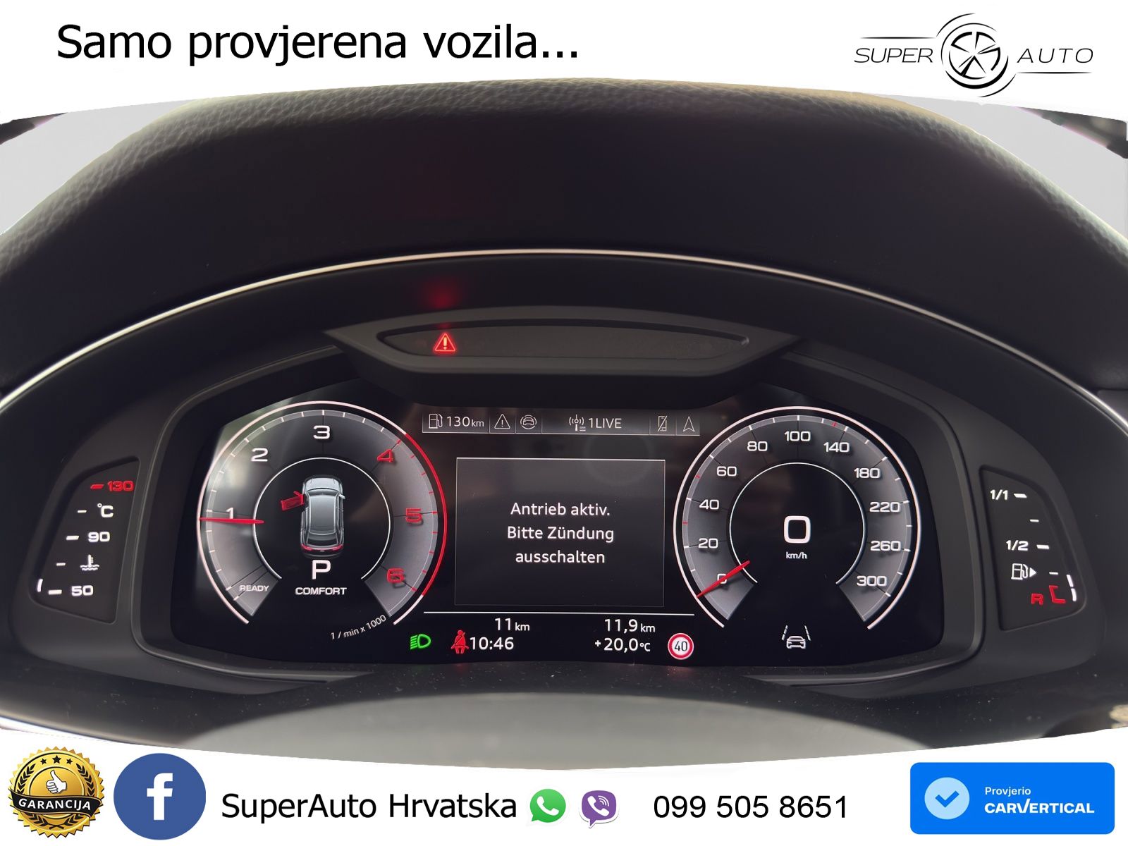 Audi Q8 50 TDI V6 (286 KS) quattro Tiptronic 2x S line LED+GR SJED+ACC