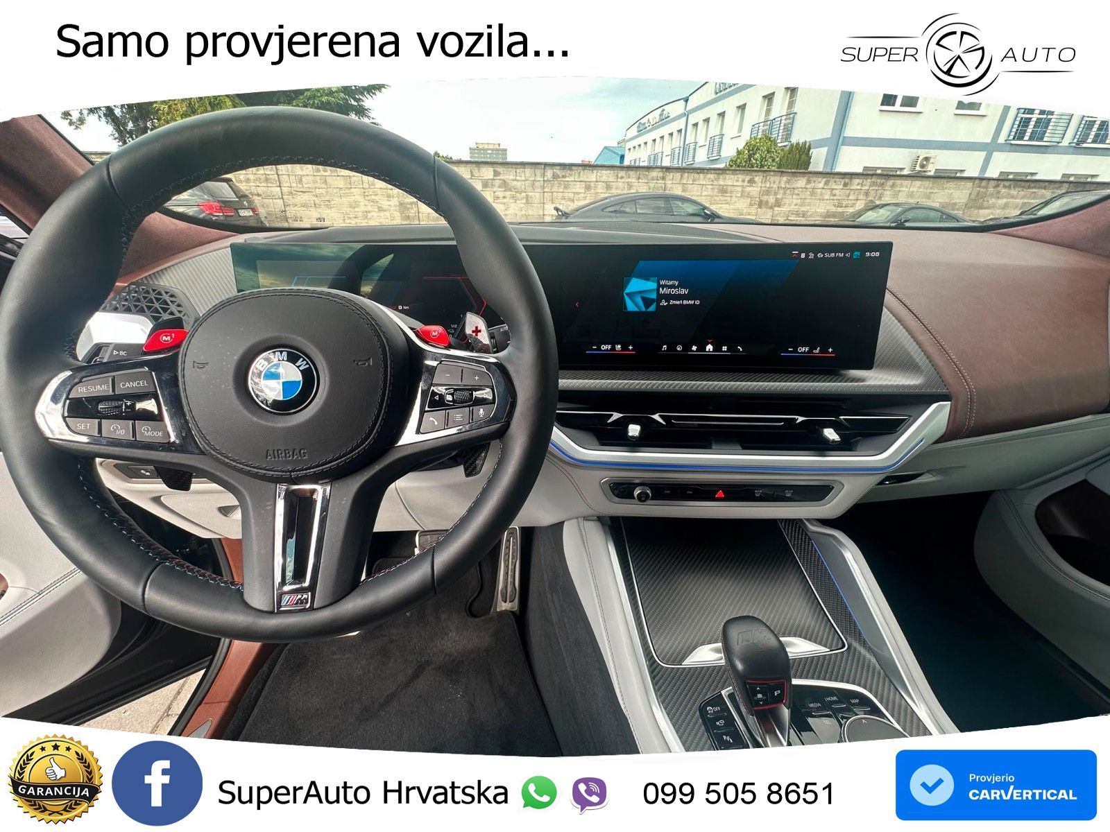 BMW XM 4.4 V8 (653 KS) xDrive Steptronic LED+GR SJED+ACC