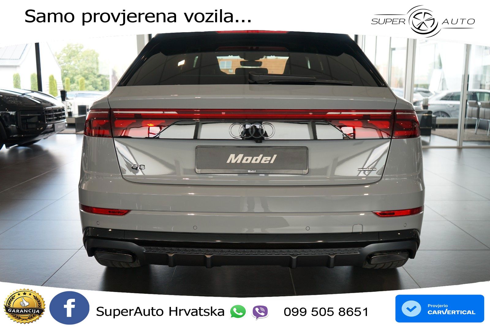 Audi Q8 60 TFSIe V6 (490 KS) quattro Tiptronic 489 KS LED+GR SJED+ACC