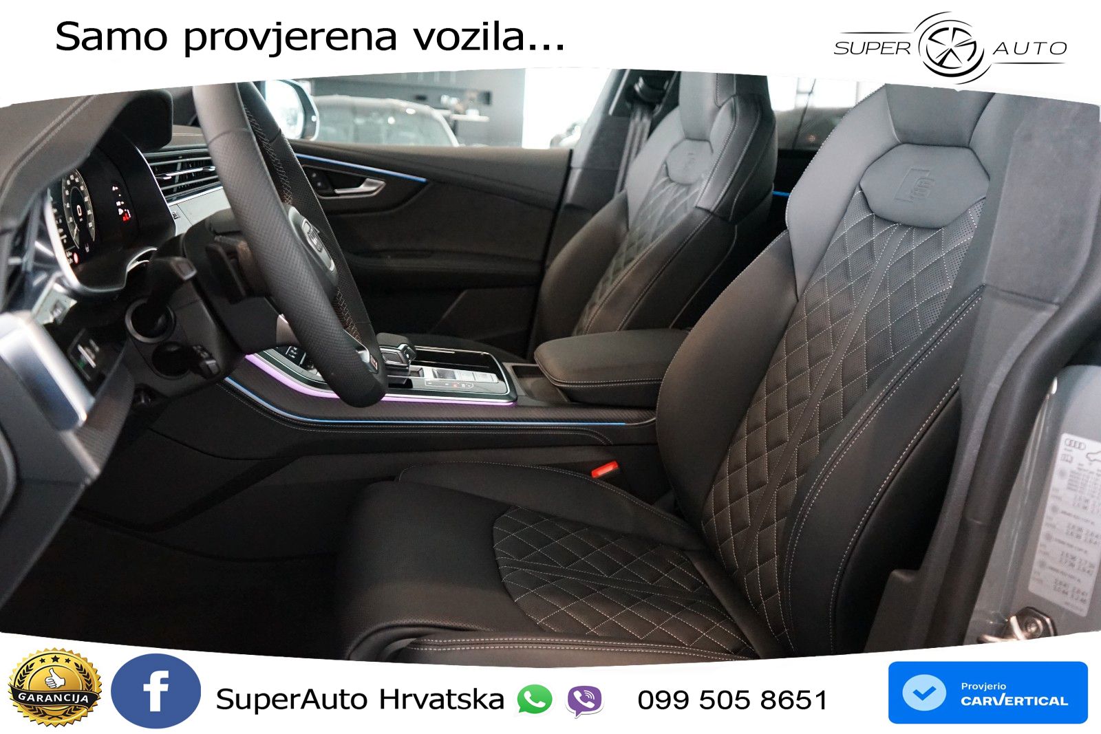 Audi Q8 60 TFSIe V6 (490 KS) quattro Tiptronic 489 KS LED+GR SJED+ACC