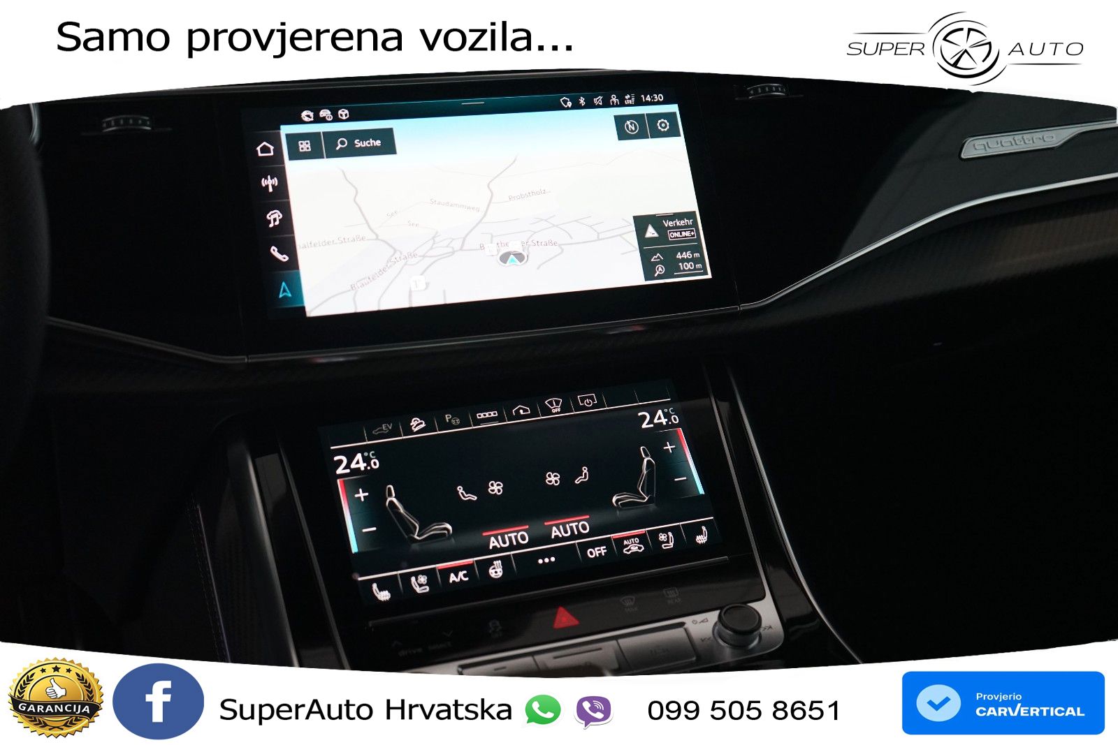 Audi Q8 60 TFSIe V6 (490 KS) quattro Tiptronic 489 KS LED+GR SJED+ACC