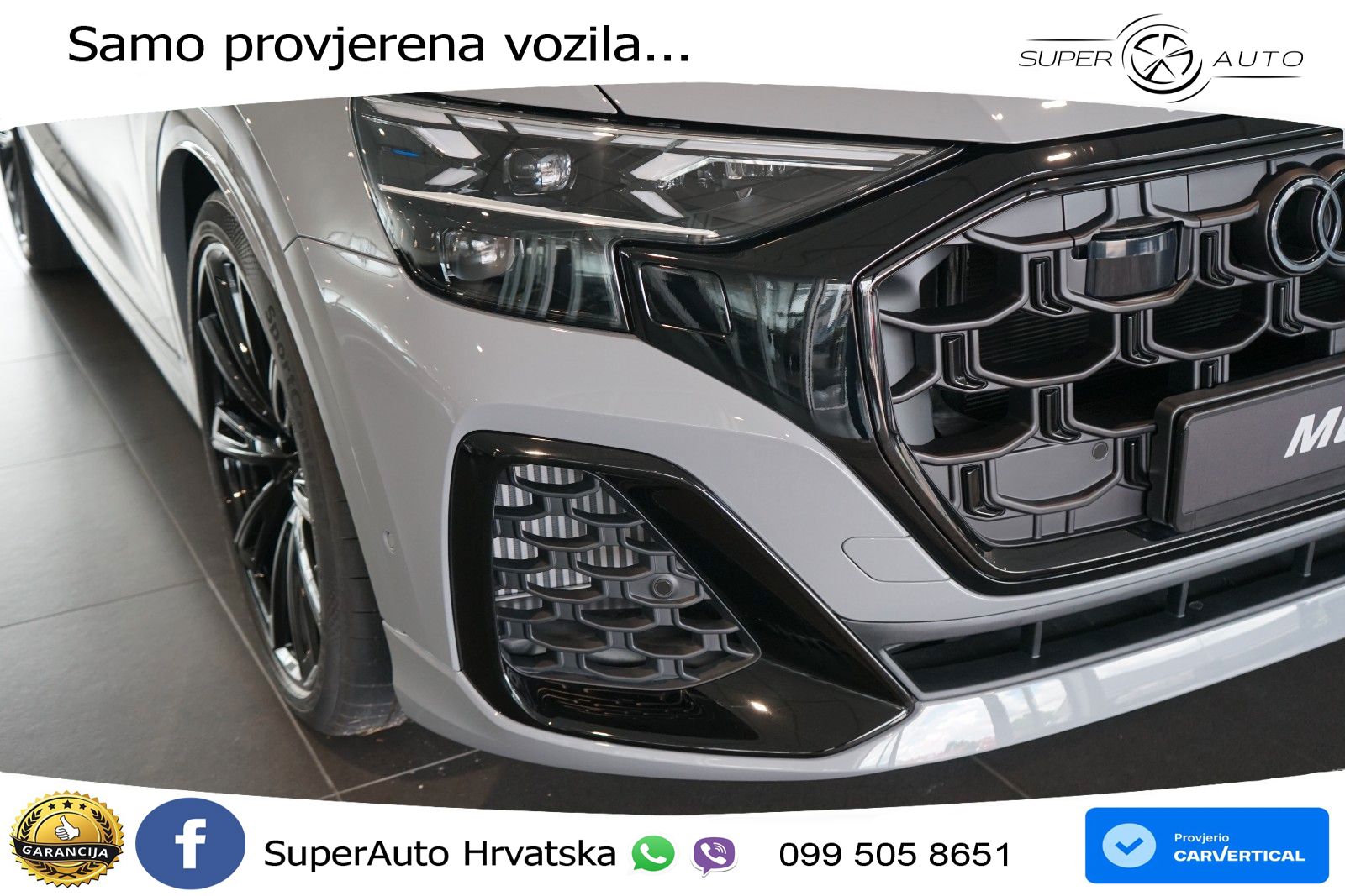 Audi Q8 60 TFSIe V6 (490 KS) quattro Tiptronic 489 KS LED+GR SJED+ACC