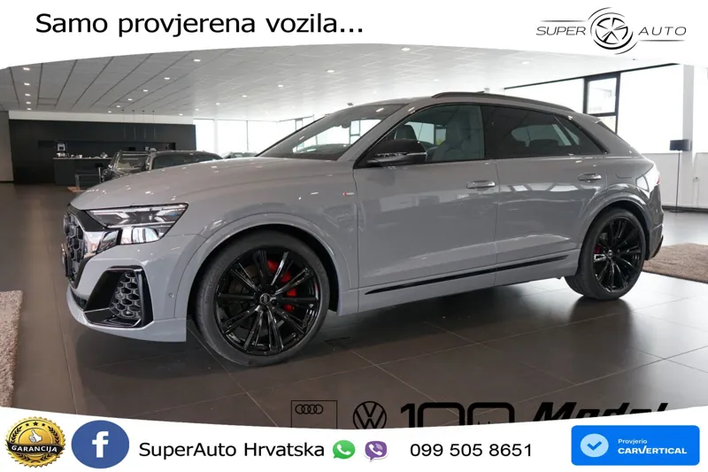 Audi Q8 60 TFSIe V6 (490 KS) quattro Tiptronic 489 KS LED+GR SJED+ACC