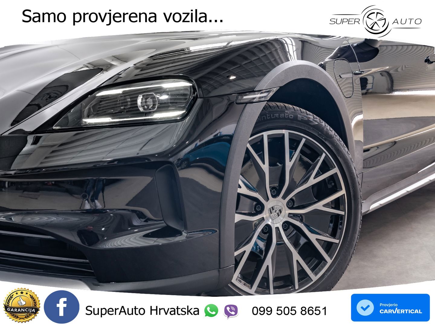 Porsche Taycan Cross Turismo 4 105 kWh (435 KS)