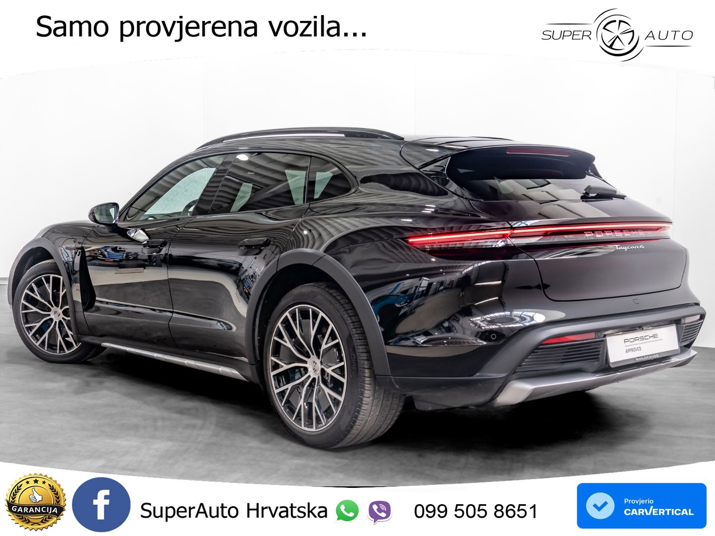 Porsche Taycan Cross Turismo 4 105 kWh (435 KS)