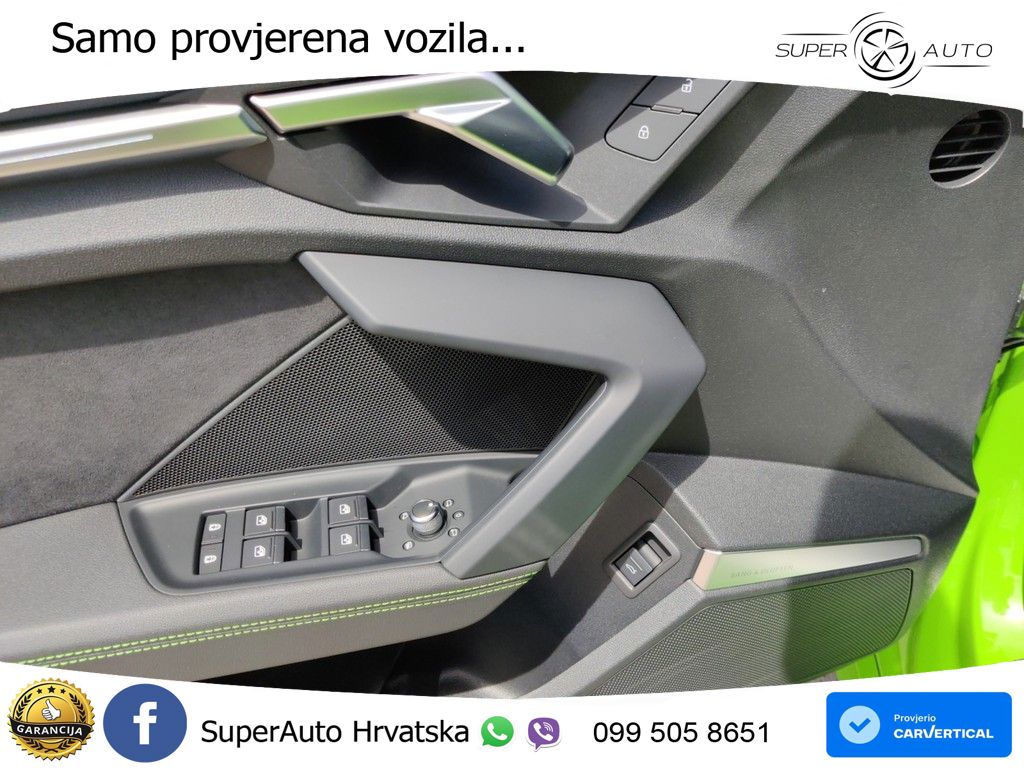 Audi RS3 Sedan 2.5 TFSI (400 KS) quattro S tronic LED+GR SJED+ACC