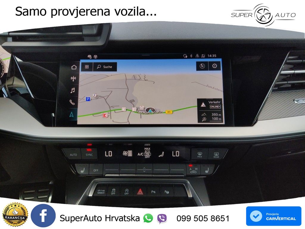 Audi RS3 Sedan 2.5 TFSI (400 KS) quattro S tronic LED+GR SJED+ACC