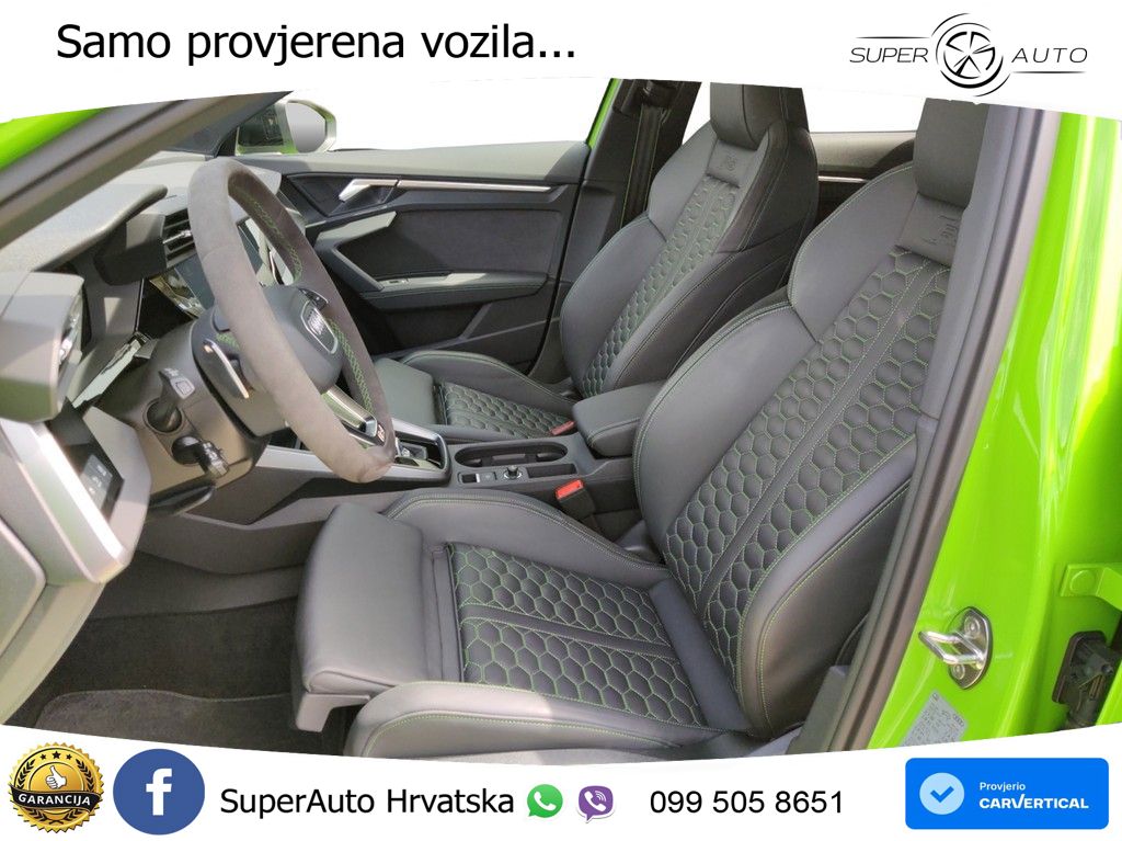 Audi RS3 Sedan 2.5 TFSI (400 KS) quattro S tronic LED+GR SJED+ACC