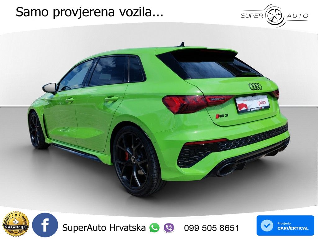 Audi RS3 Sedan 2.5 TFSI (400 KS) quattro S tronic LED+GR SJED+ACC