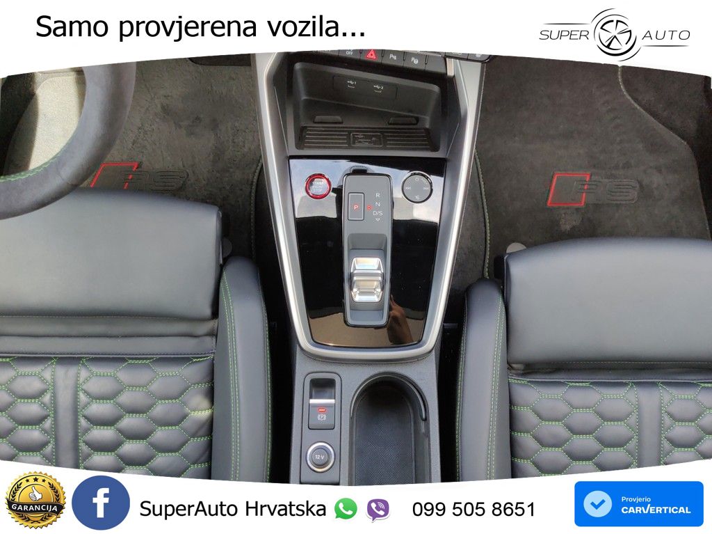 Audi RS3 Sedan 2.5 TFSI (400 KS) quattro S tronic LED+GR SJED+ACC