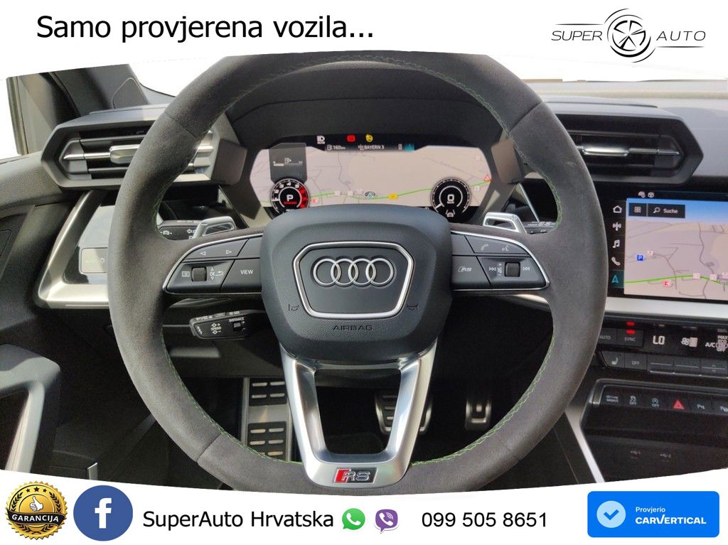 Audi RS3 Sedan 2.5 TFSI (400 KS) quattro S tronic LED+GR SJED+ACC