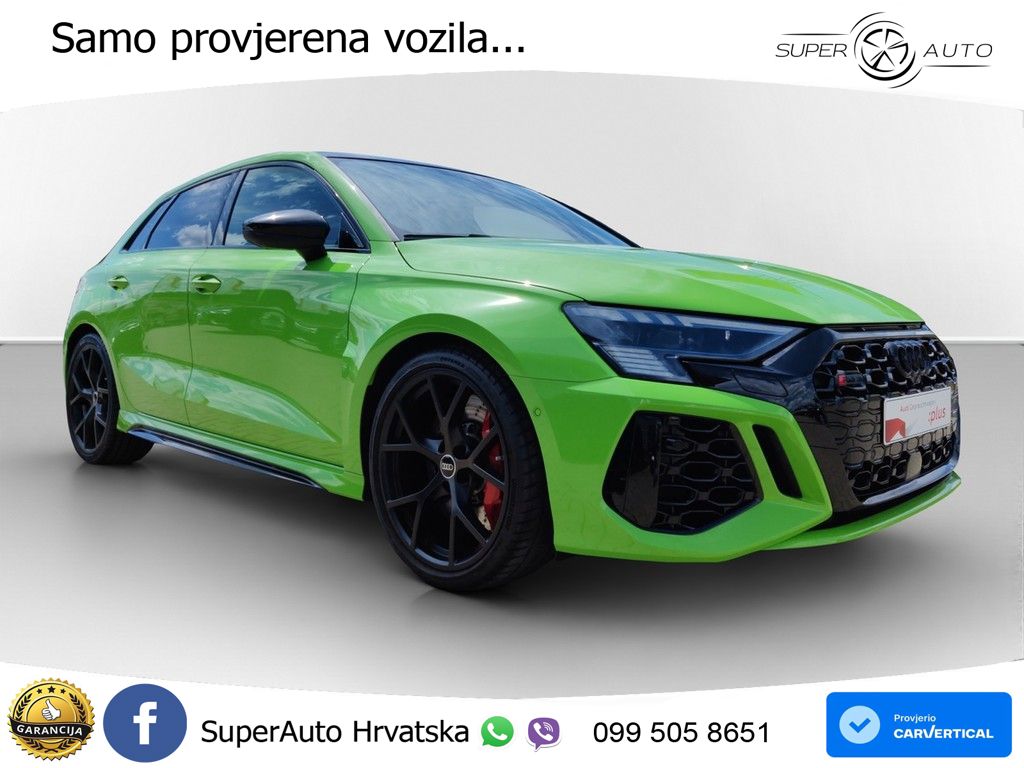 Audi RS3 Sedan 2.5 TFSI (400 KS) quattro S tronic LED+GR SJED+ACC