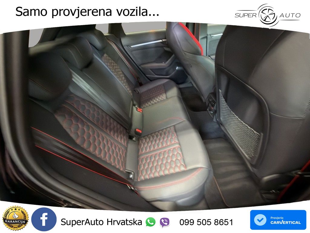 Audi RS3 Sedan 2.5 TFSI (400 KS) quattro S tronic LED+GR SJED+ACC