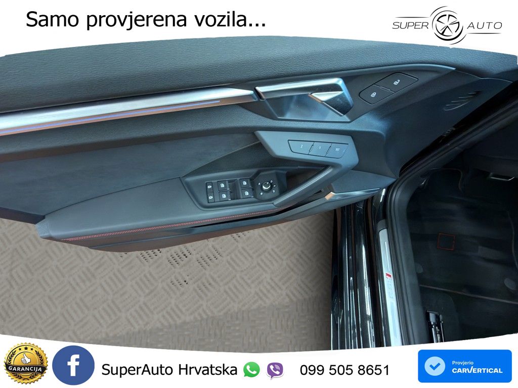 Audi RS3 Sedan 2.5 TFSI (400 KS) quattro S tronic LED+GR SJED+ACC