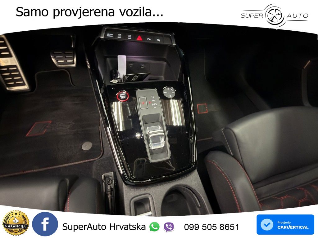 Audi RS3 Sedan 2.5 TFSI (400 KS) quattro S tronic LED+GR SJED+ACC