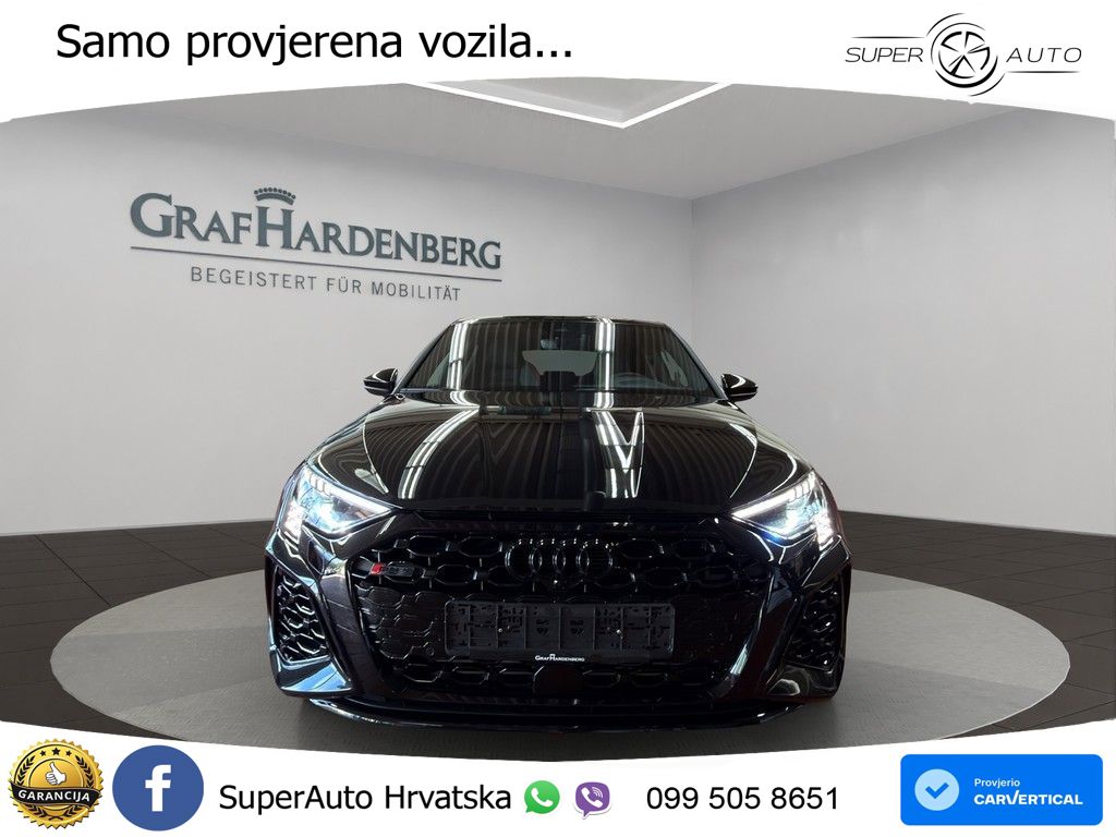 Audi RS3 Sedan 2.5 TFSI (400 KS) quattro S tronic LED+GR SJED+ACC