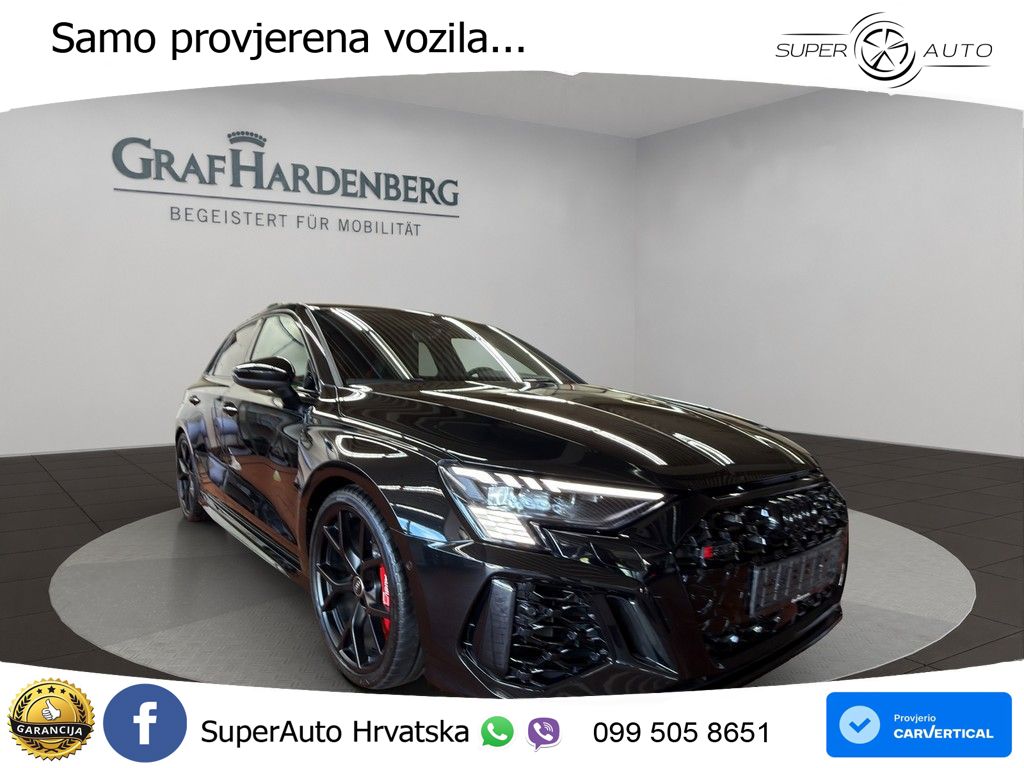 Audi RS3 Sedan 2.5 TFSI (400 KS) quattro S tronic LED+GR SJED+ACC
