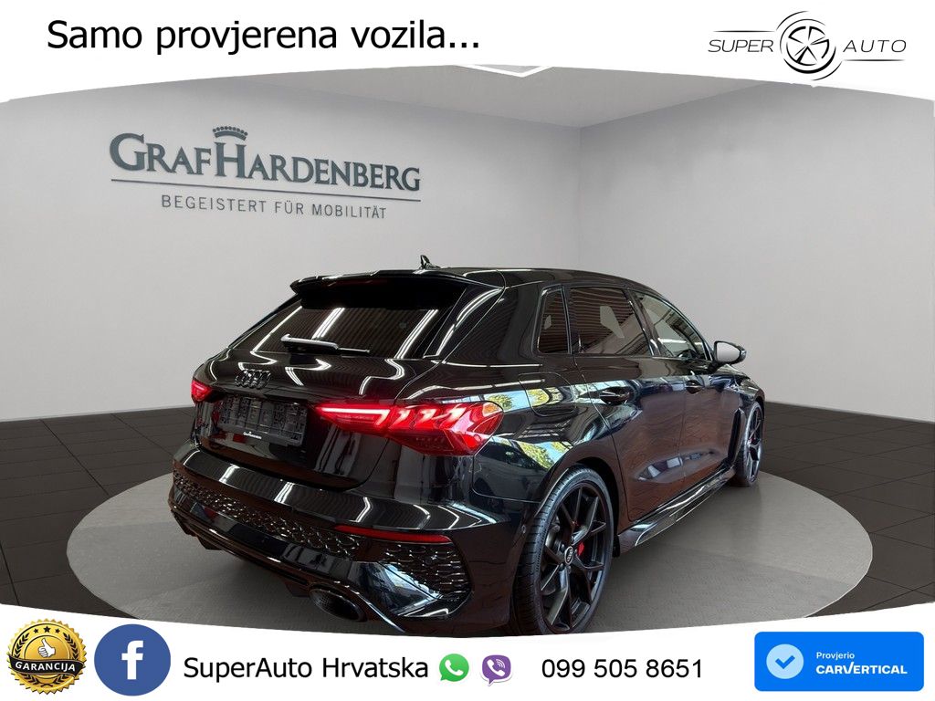Audi RS3 Sedan 2.5 TFSI (400 KS) quattro S tronic LED+GR SJED+ACC