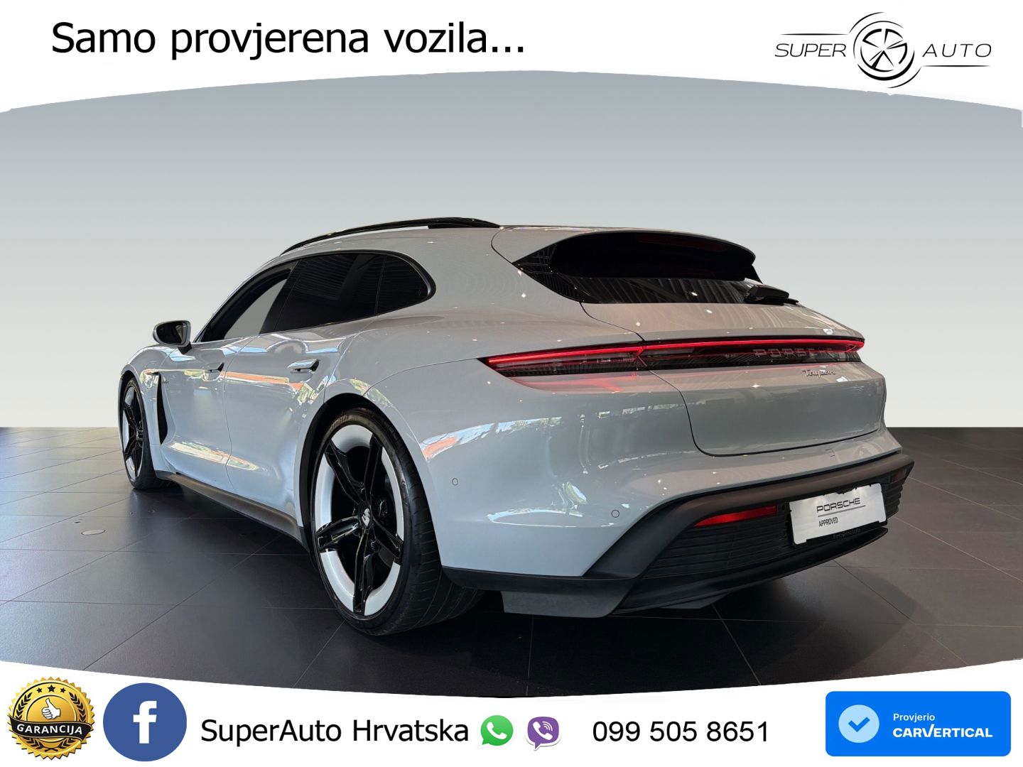 Porsche Taycan Sport Turismo 105 kWh (435 KS)