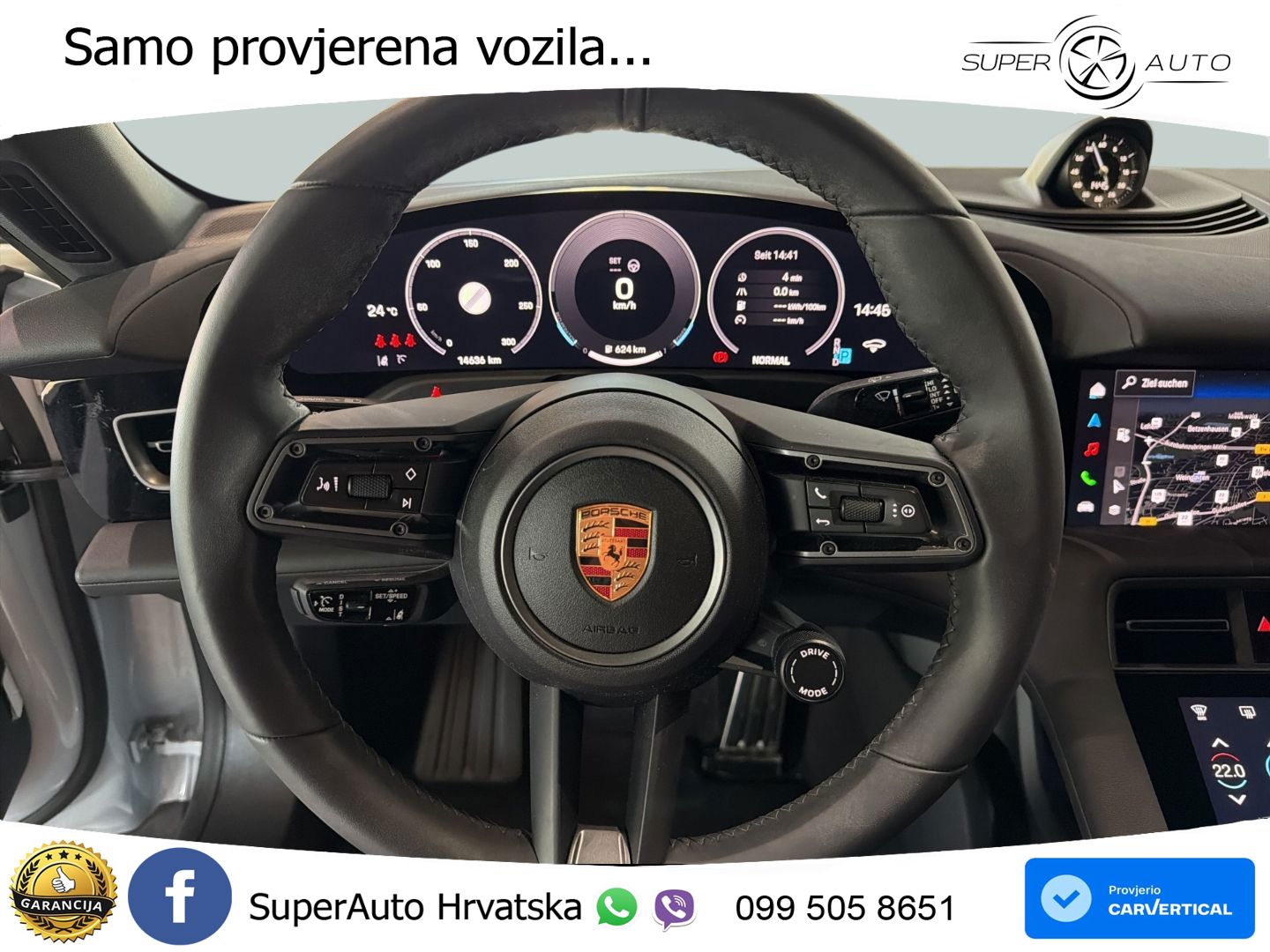 Porsche Taycan Sport Turismo 105 kWh (435 KS)