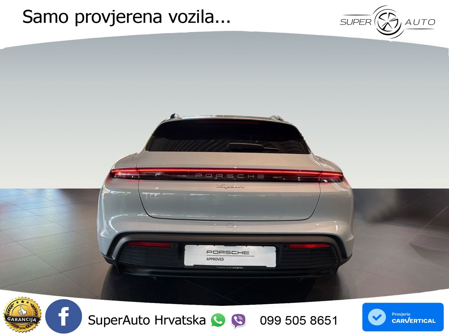 Porsche Taycan Sport Turismo 105 kWh (435 KS)