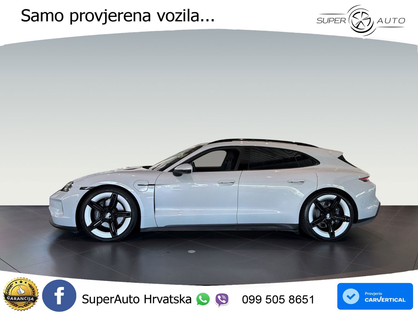 Porsche Taycan Sport Turismo 105 kWh (435 KS)