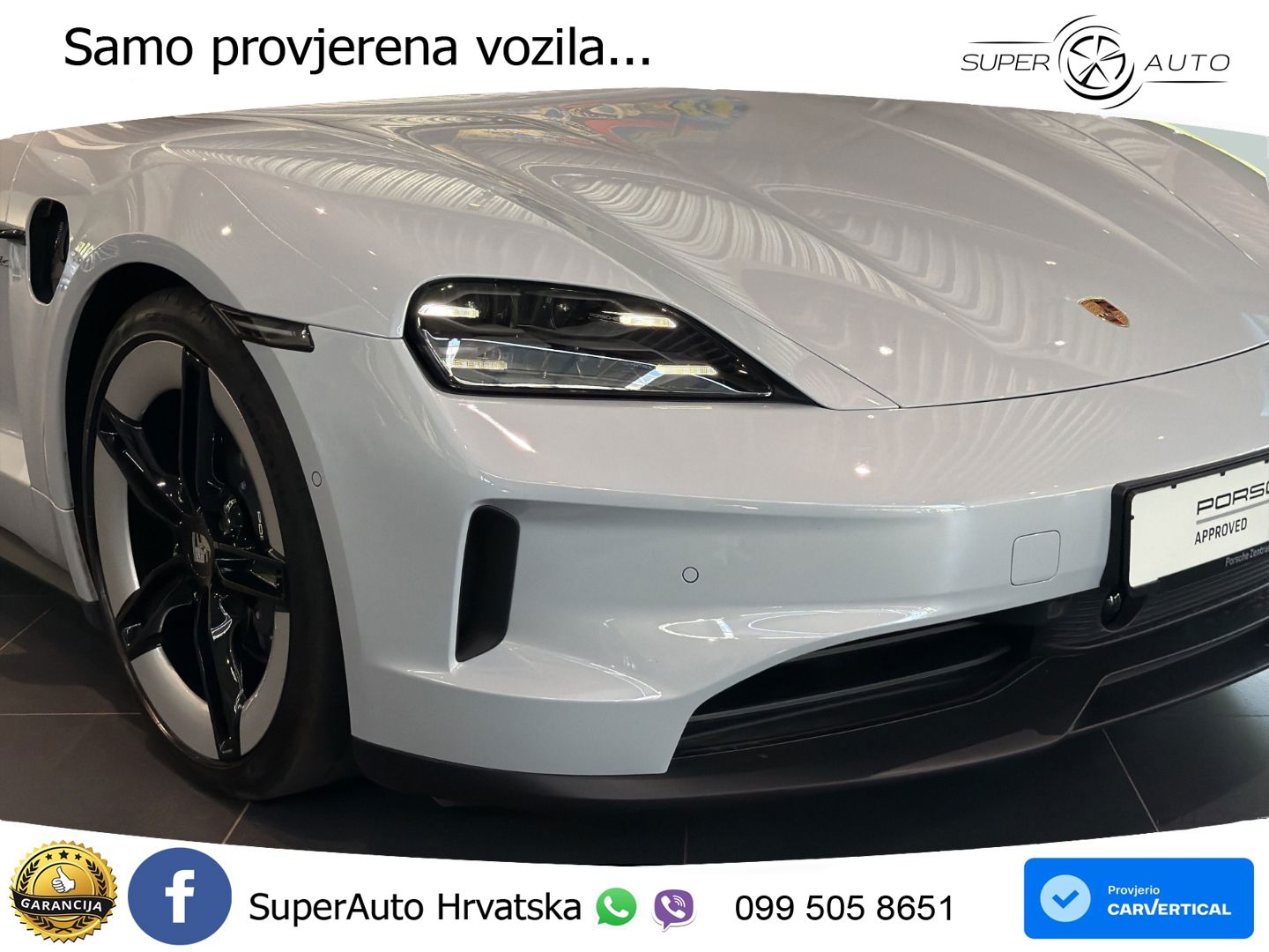 Porsche Taycan Sport Turismo 105 kWh (435 KS)