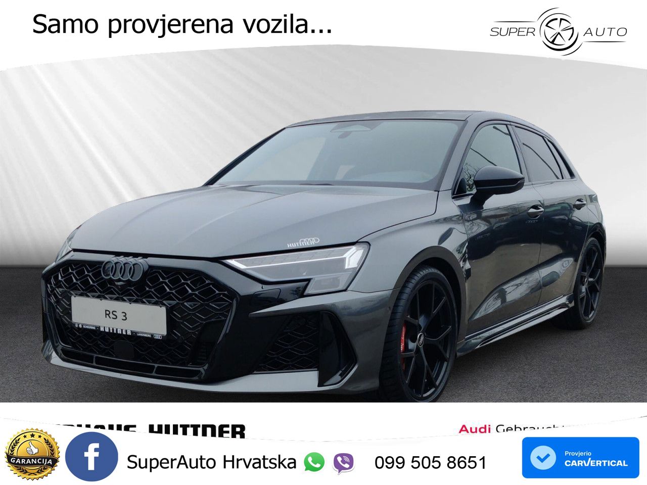 Audi RS3 Sportback 2.5 TFSI (400 KS) quattro S tronic LED+GR SJED+ACC