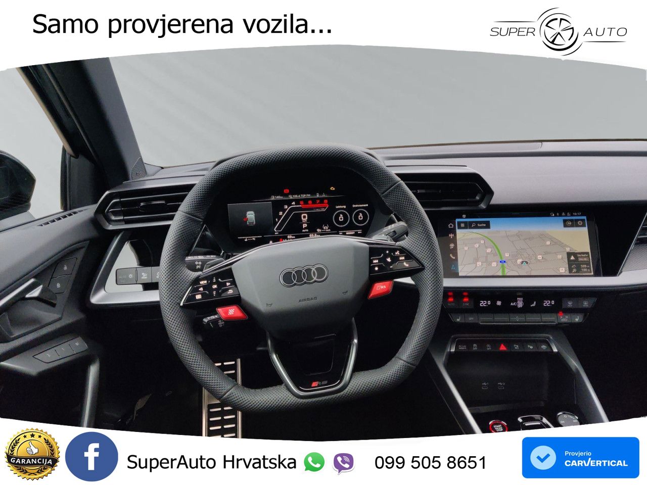 Audi RS3 Sportback 2.5 TFSI (400 KS) quattro S tronic LED+GR SJED+ACC