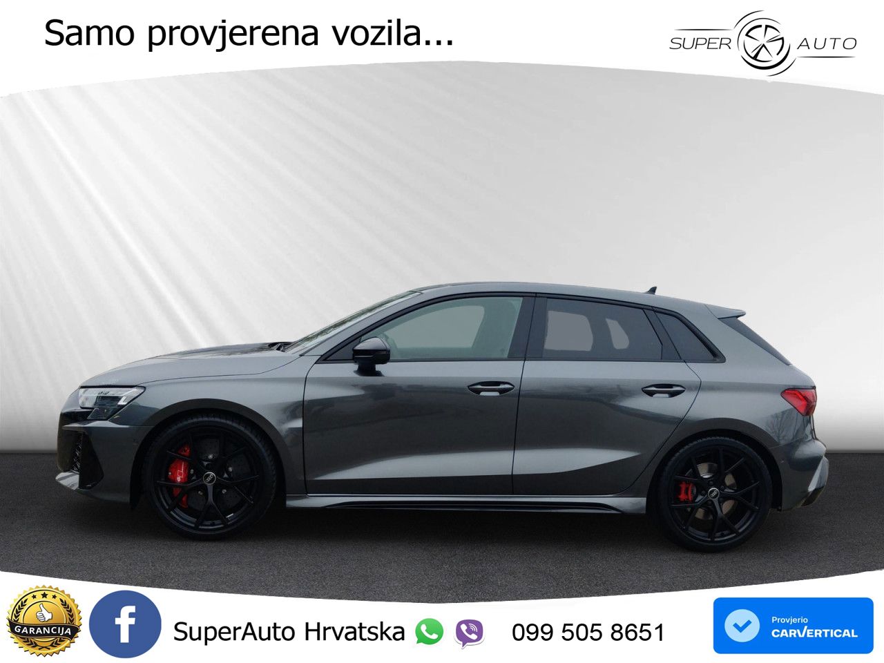 Audi RS3 Sportback 2.5 TFSI (400 KS) quattro S tronic LED+GR SJED+ACC