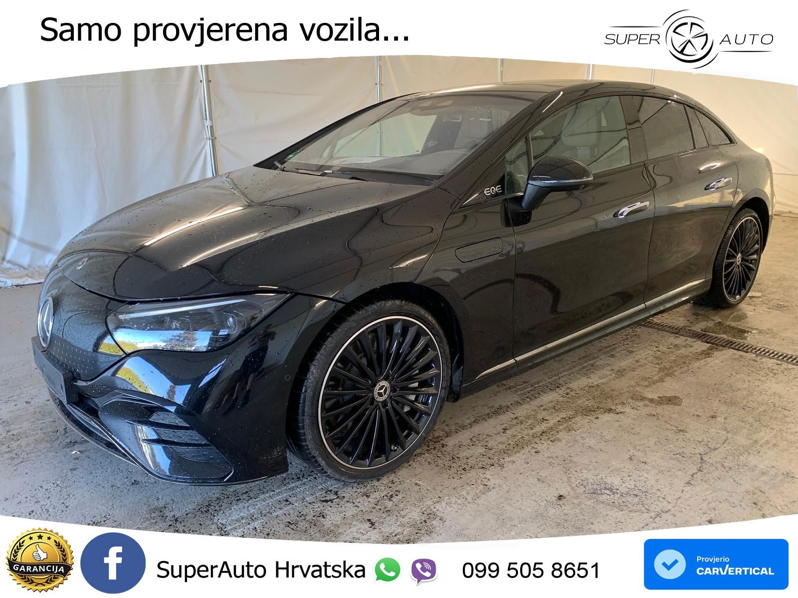 Mercedes EQE 500 100 kWh (408 KS) 4MATIC AMG ACC+HEAD+4xGR SJED+360+PANO