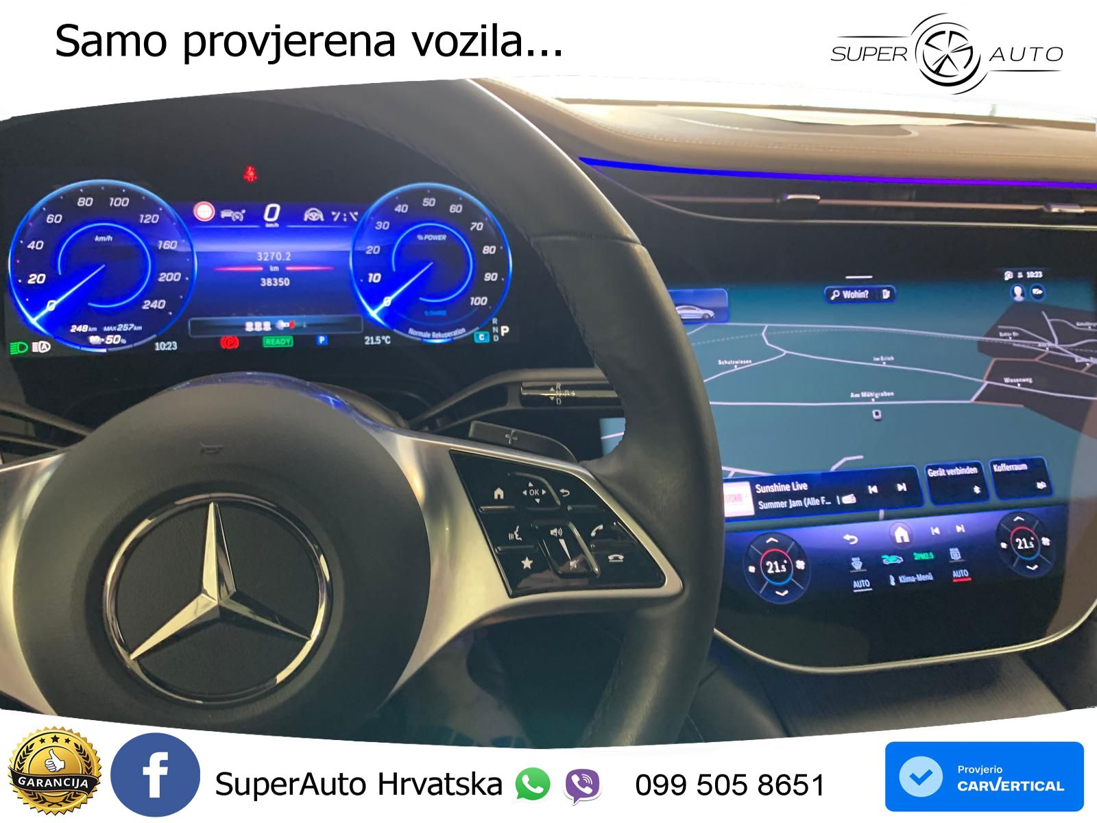 Mercedes EQE 500 100 kWh (408 KS) 4MATIC AMG ACC+HEAD+4xGR SJED+360+PANO