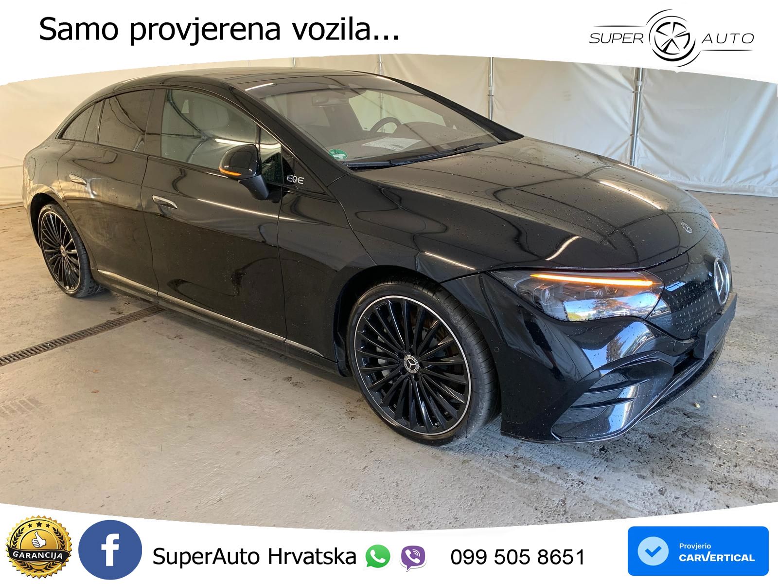 Mercedes EQE 500 100 kWh (408 KS) 4MATIC AMG ACC+HEAD+4xGR SJED+360+PANO