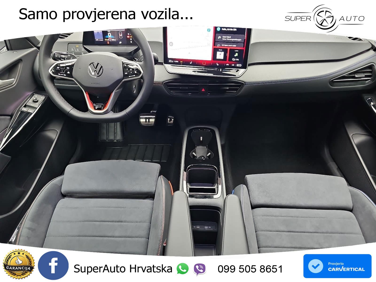 Volkswagen ID.3 GTX Performance 84 kWh (326 KS) LED+GR SJED+ACC